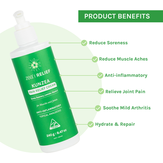 Kunzea Pain Relief Cream 240g
