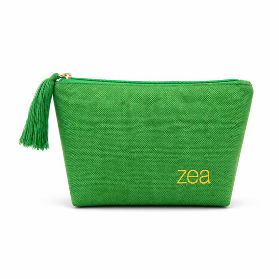 Zea Premium Linen Toiletry Case
